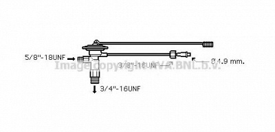 AVA QUALITY COOLING ft1307 -  Расширительный клапан, кондиционер